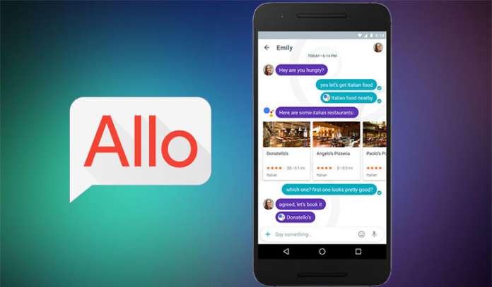 google allo chat backup gmail