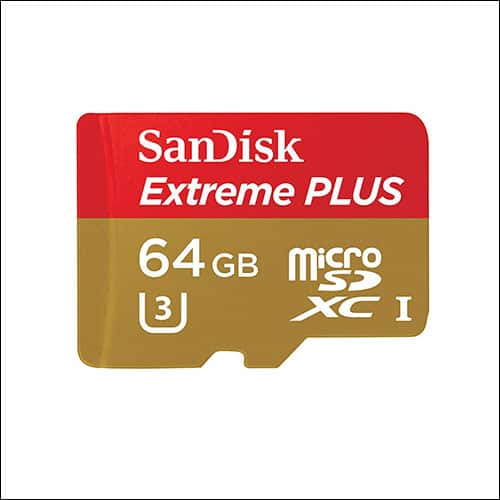SanDisk Extreme PLUS 64GB microSD Card