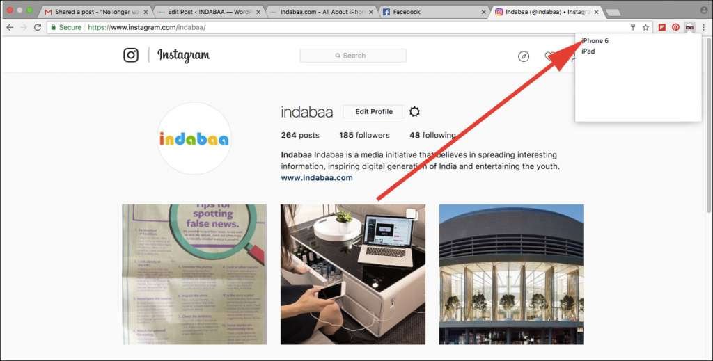 upload to instagram from macbook