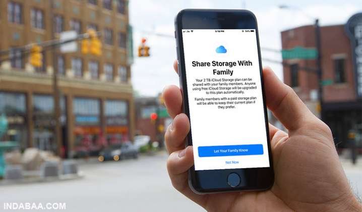 Share iCloud Storage with Family Members on iPhone or iPad in iOS 11