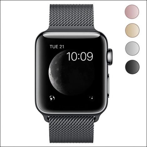 apple watch series 3 stainless steel black