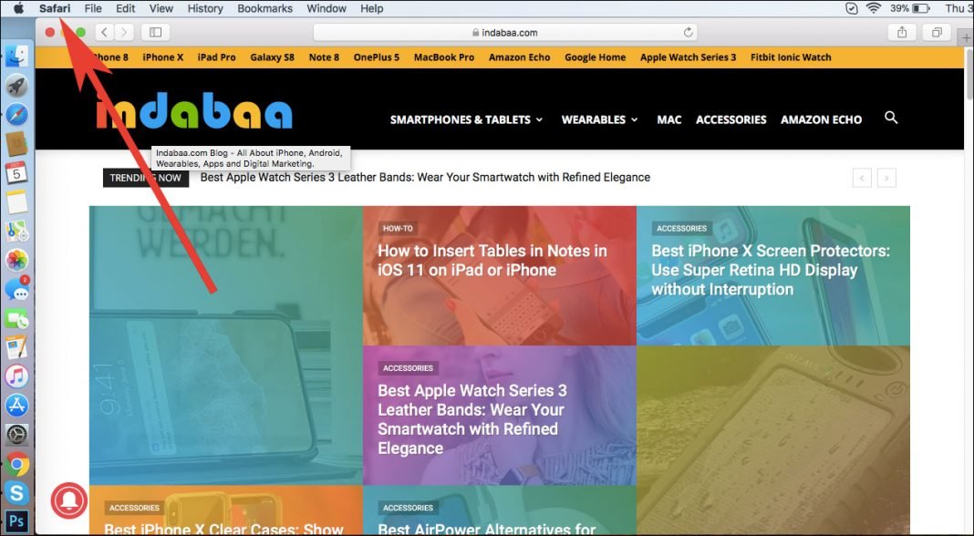 How to Enable Cookies in Safari on Mac in macOS High Sierra INDABAA